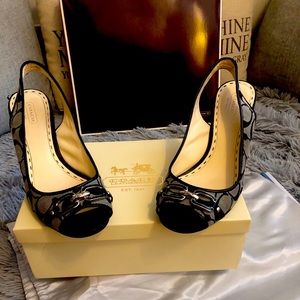 COACH classic wedges.